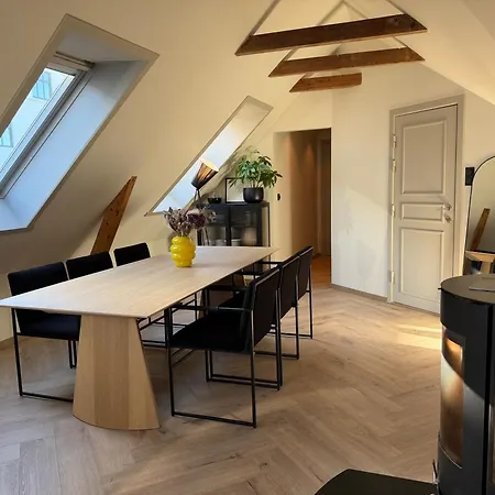 Leilighet Penthouse In The Heart Of With Beautiful Private Rooftop Bergen